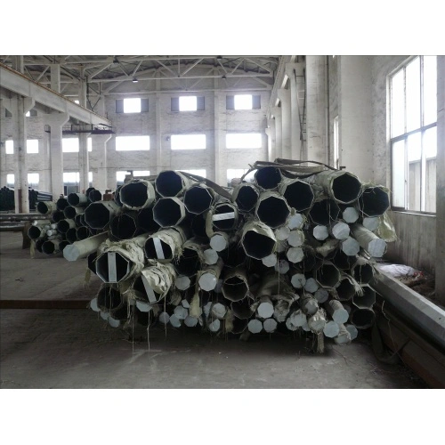 7.625M 25FT 500KG Galvanized Steel Transmission Pole
